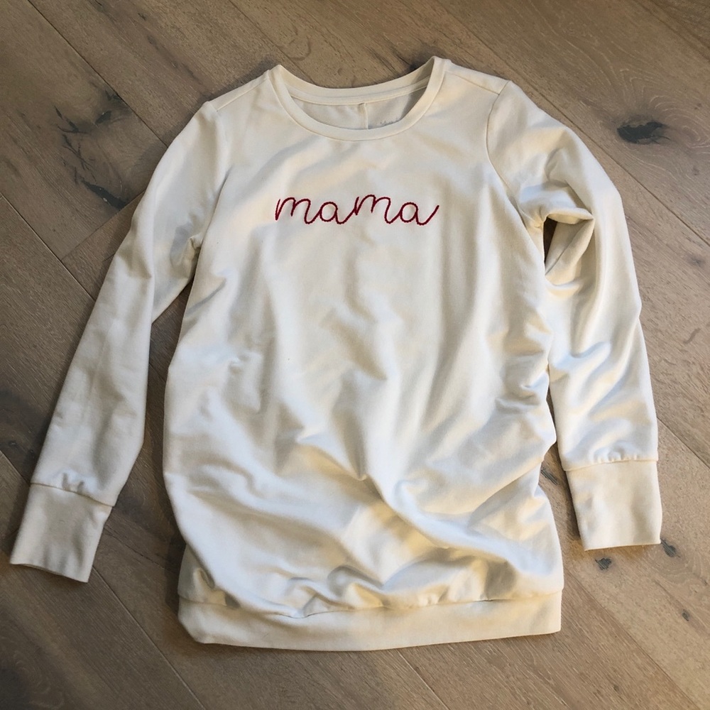 Target maternity sweatshirt